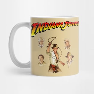 Indiana Jones - Pixelated Art Mug